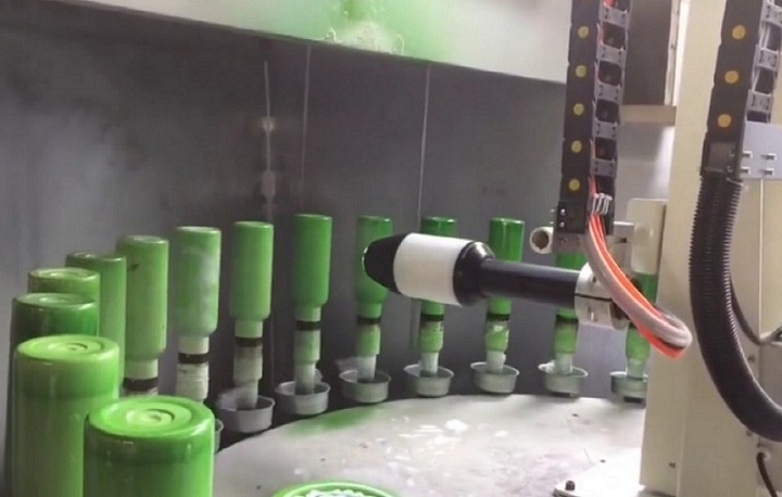 國(guó)產(chǎn)旋杯靜電噴槍